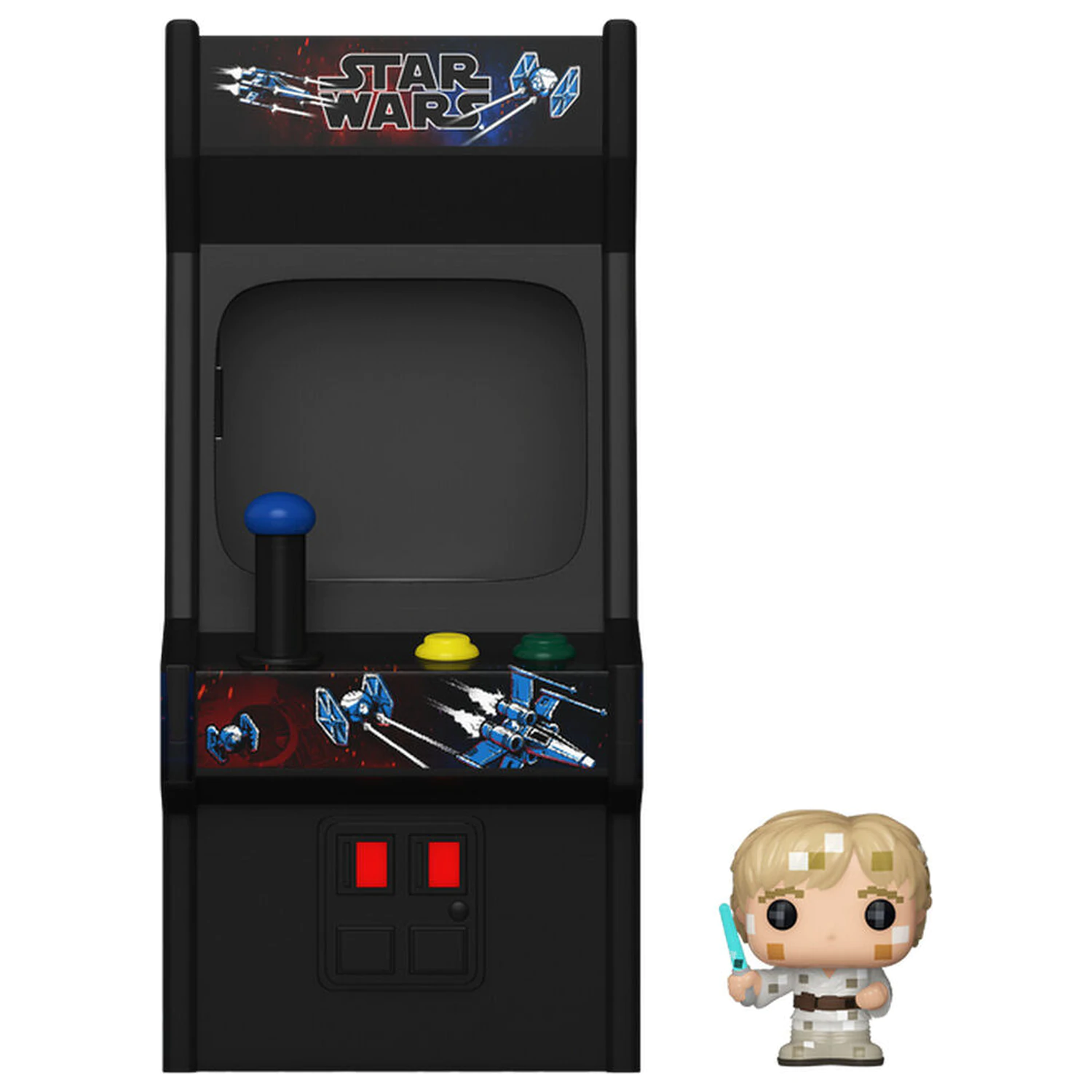 Bitty Funko POP figura Star Wars 8 Bit Luke Skywalker i Arcade Case fotografija proizvoda