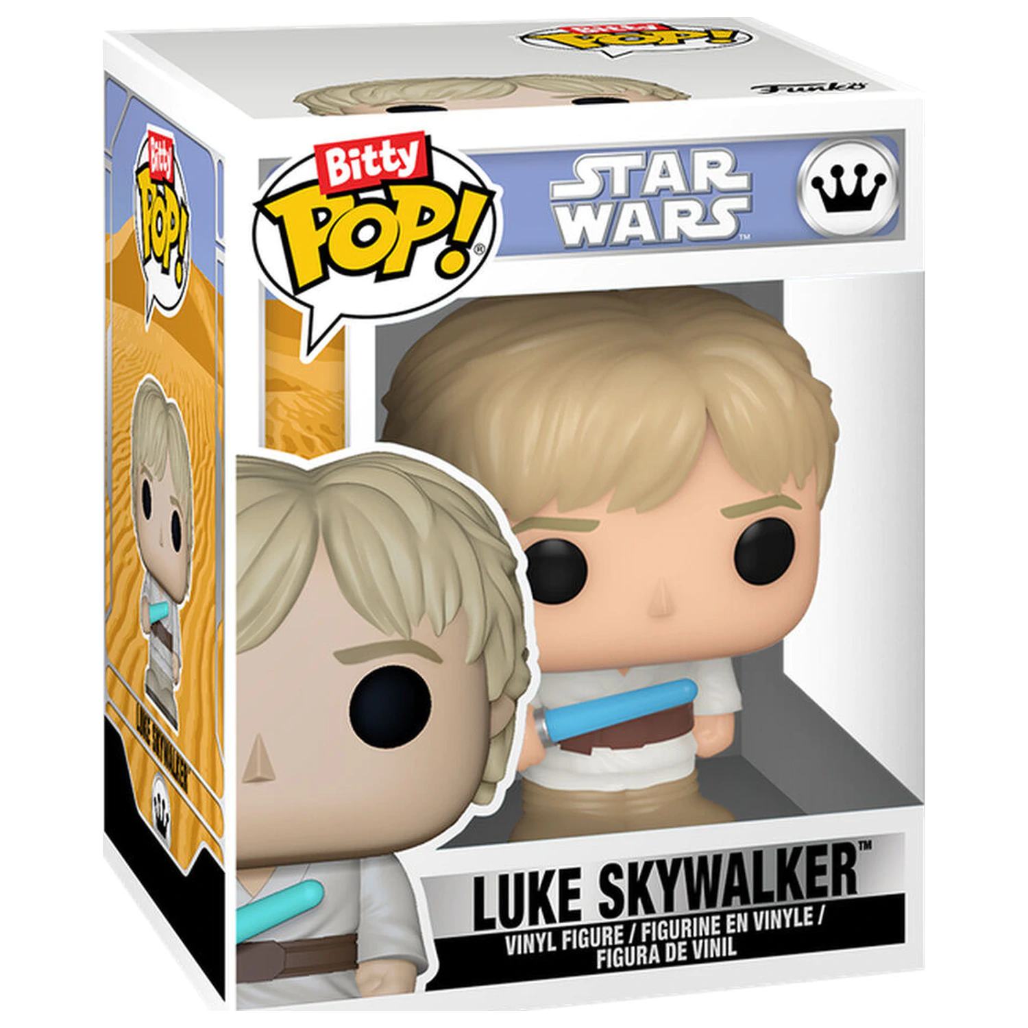 Bitty Funko POP figura Star Wars 8 Bit Luke Skywalker i Arcade Case fotografija proizvoda