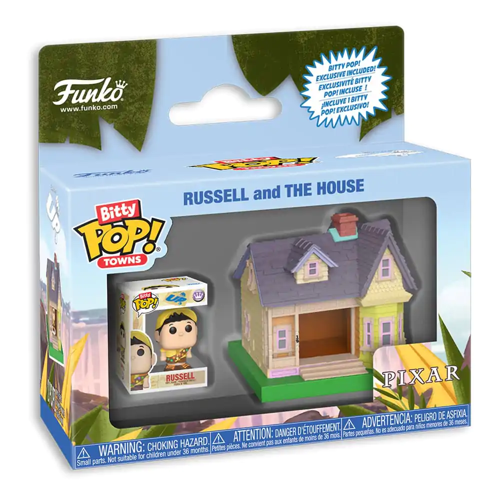 Bitty Funko POP figurice Town Disney Pixar UP Russel i Kuća fotografija proizvoda