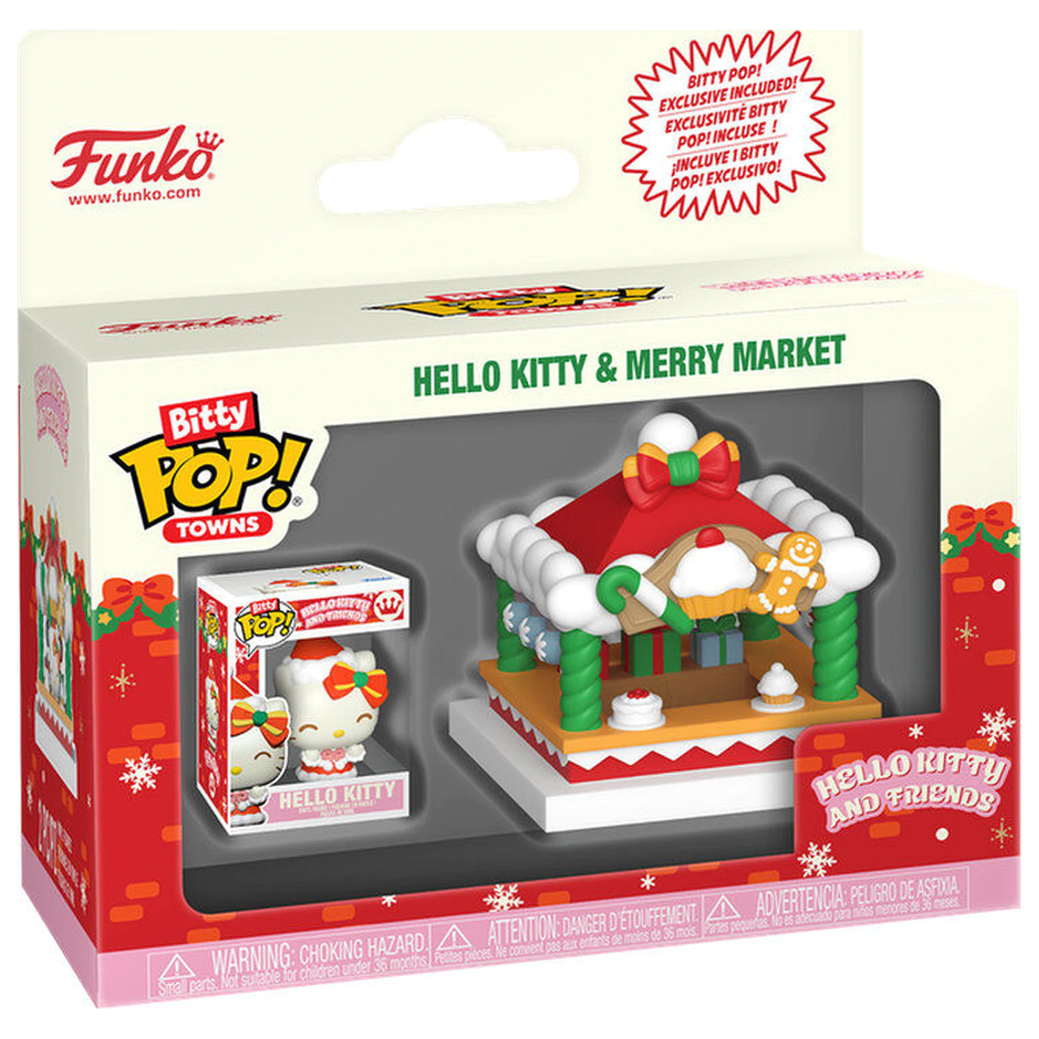 Bitty Funko POP figure Town Hello Kitty and Merry Market fotografija proizvoda