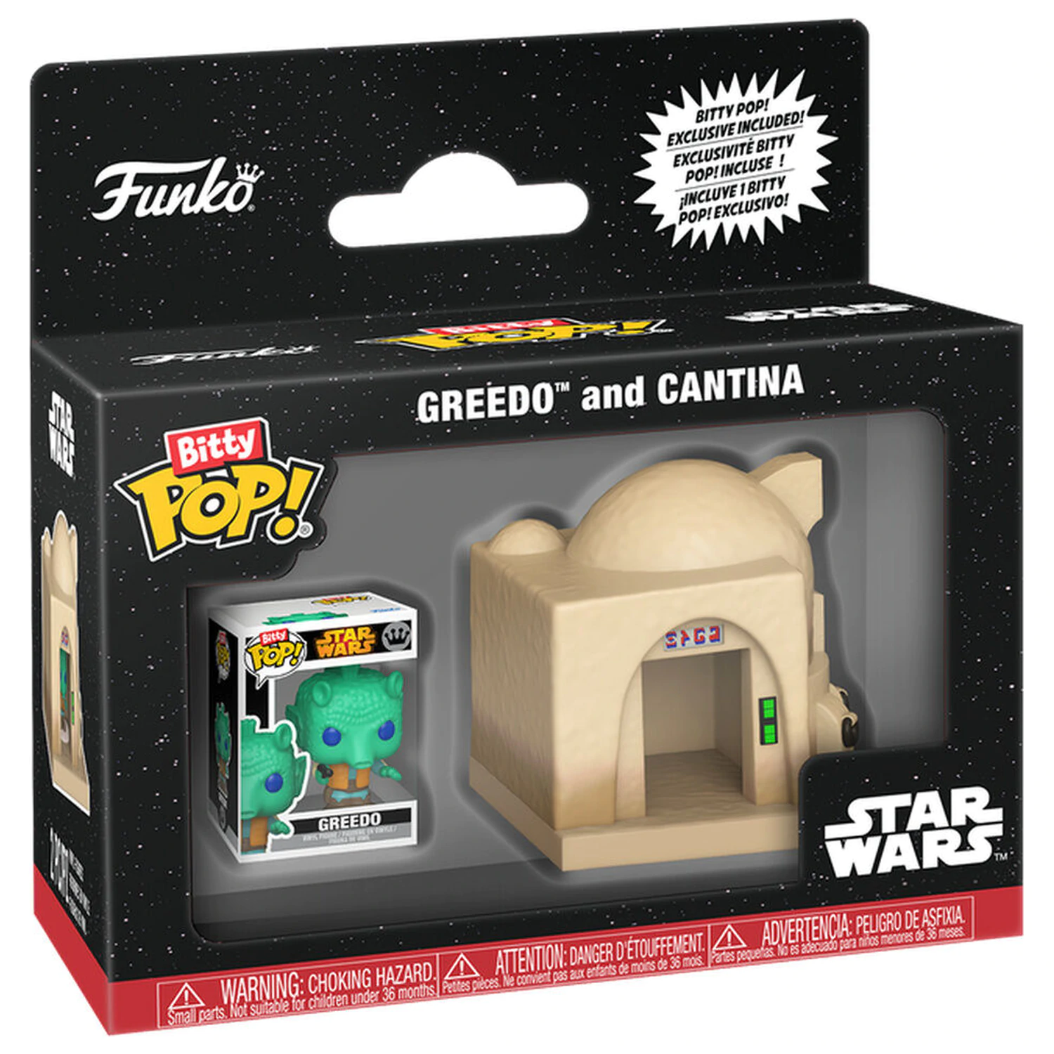 Bitty Funko POP figura Town Star Wars Greedo and Cantina fotografija proizvoda