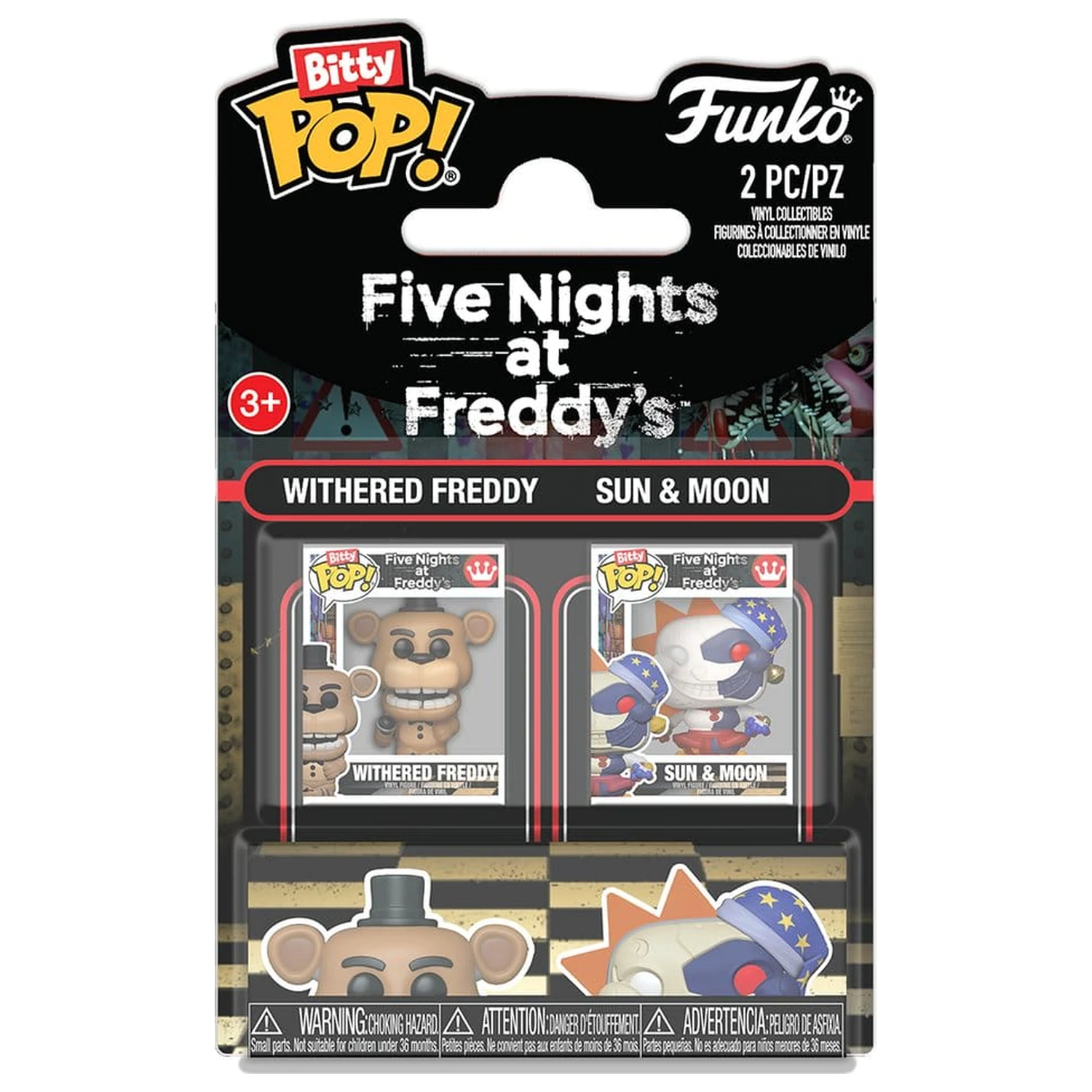 Bitty Funko POP figure pakiranje Five Nights at Freddy's Withered Freddy - Sun & Moon fotografija proizvoda