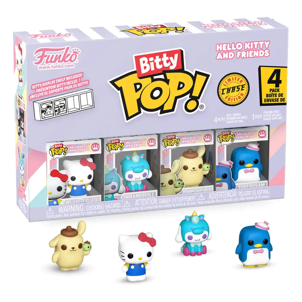 Bitty Funko POP Hello Kitty and Friends Vinyl Figure 4-Pack Hello Kitty Set od 4 Vinilne Figure fotografija proizvoda