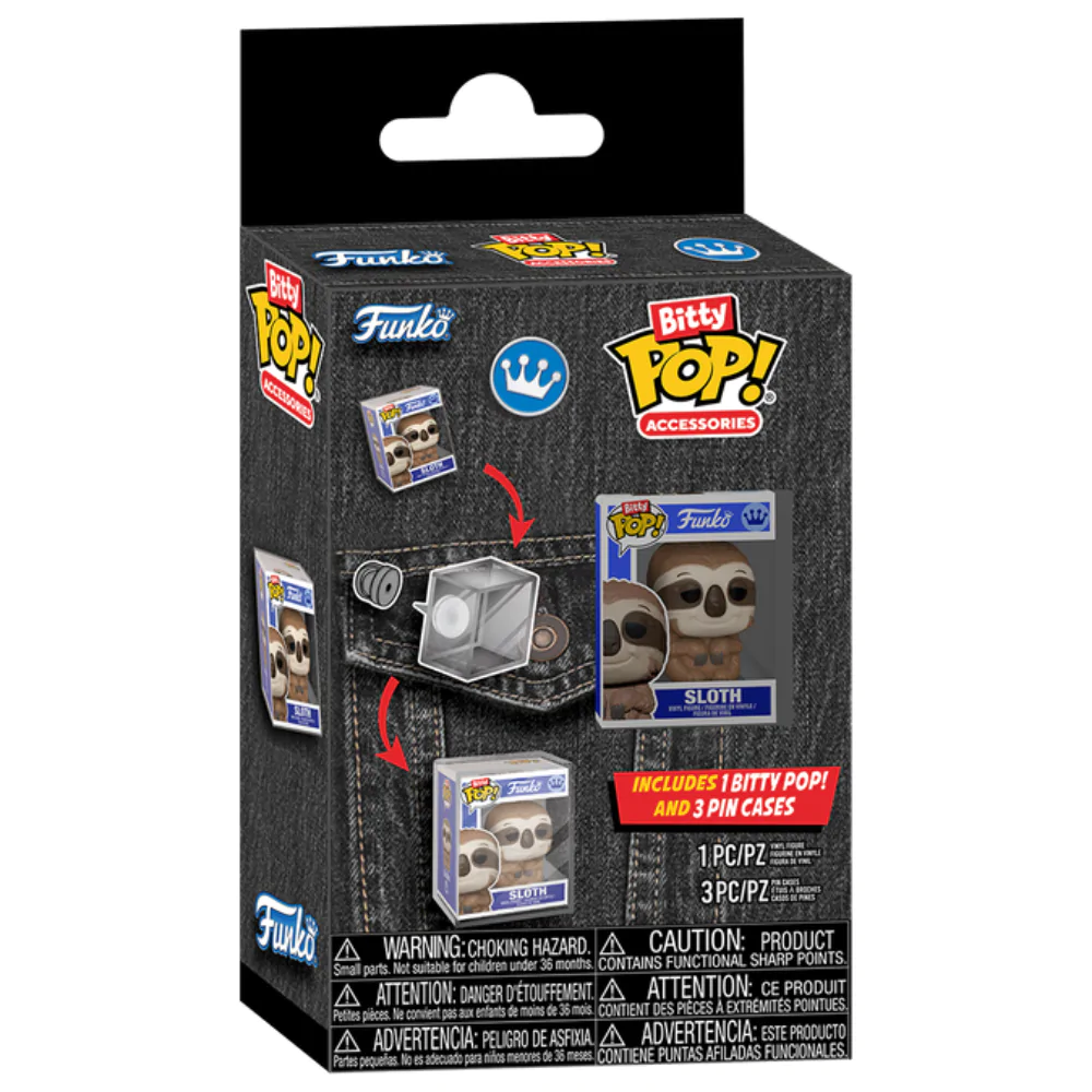Bitty Funko POP! Nosivi figure pin 2,5 cm fotografija proizvoda