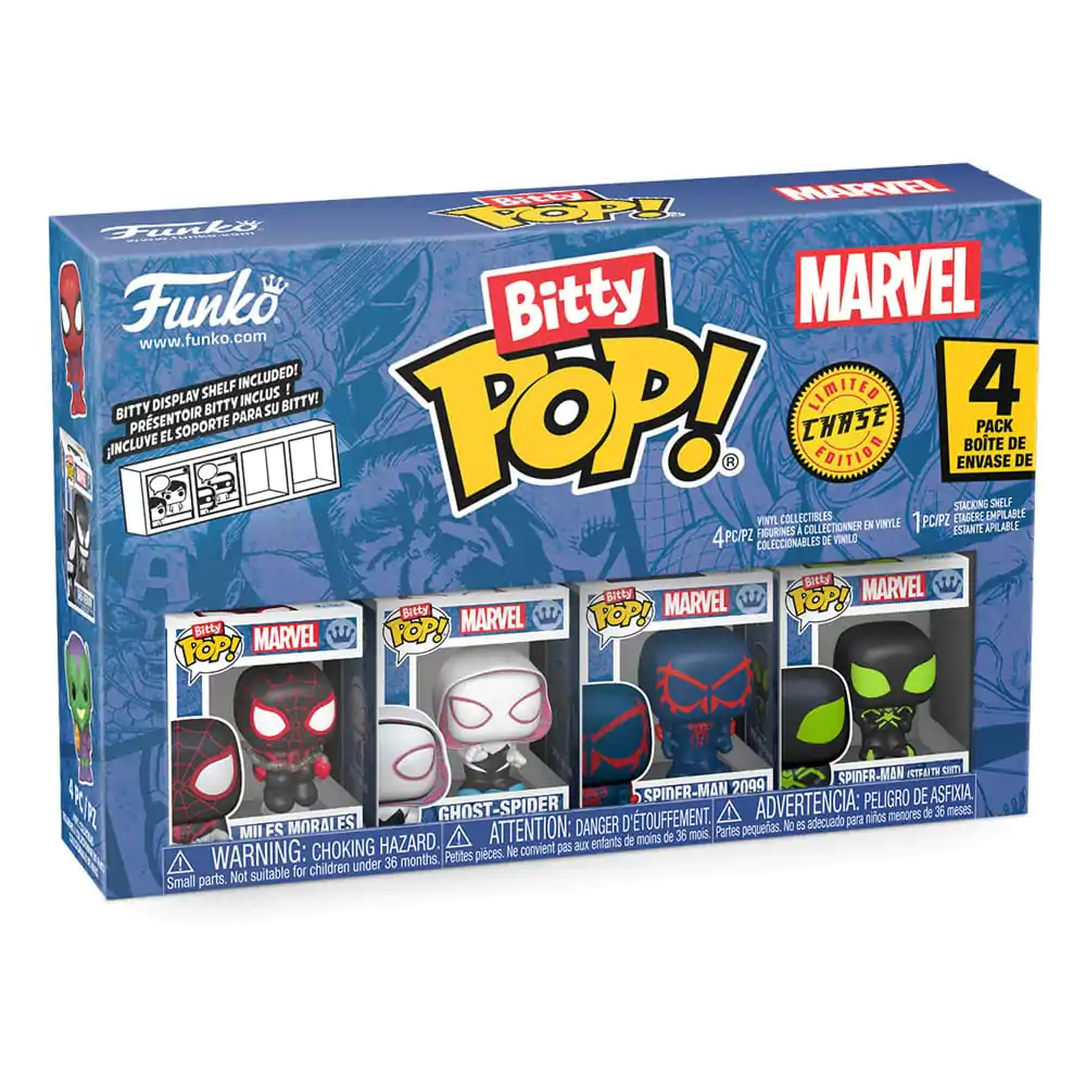 Bitty Funko POP Marvel Spider-Man Miles Vinil Figurica 4-Pack Morales fotografija proizvoda