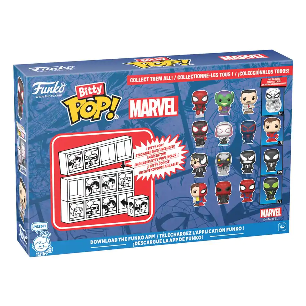 Bitty Funko POP Marvel Spider-Man Vinyl Figure 4-Pack set fotografija proizvoda