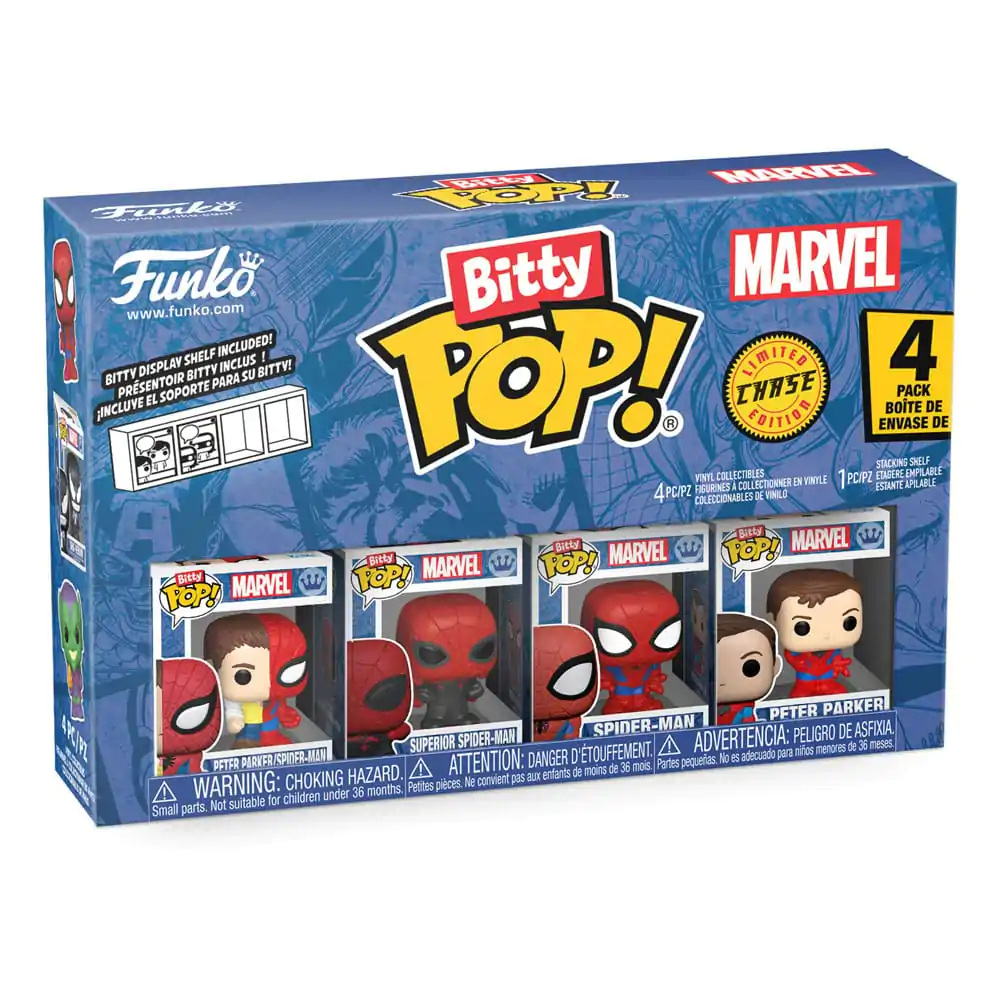 Bitty Funko POP Marvel Spider-Man Vinyl Figure 4-Pack set fotografija proizvoda