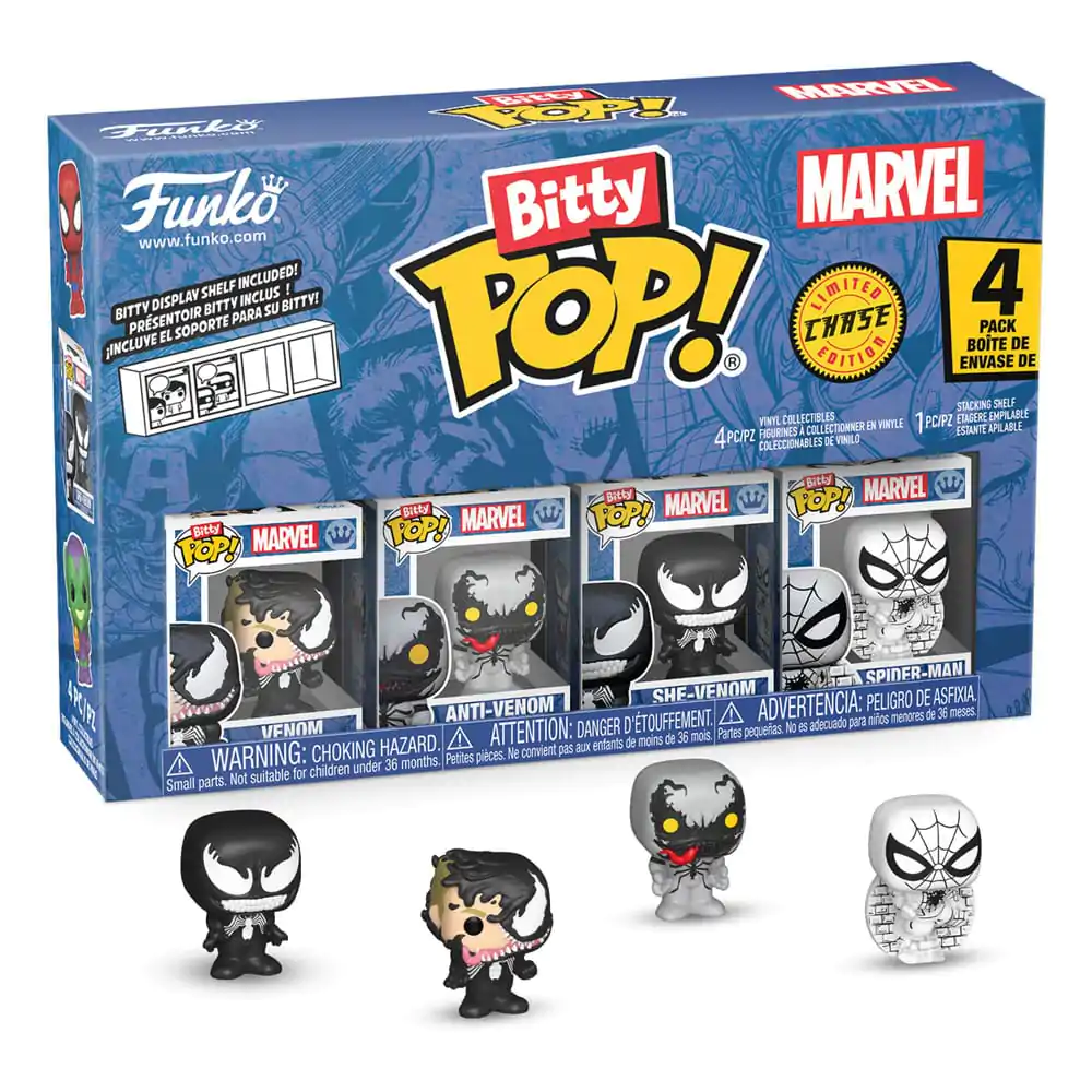 Bitty Funko POP Marvel Spider-Man Vinyl Figure 4-Pack Venom fotografija proizvoda