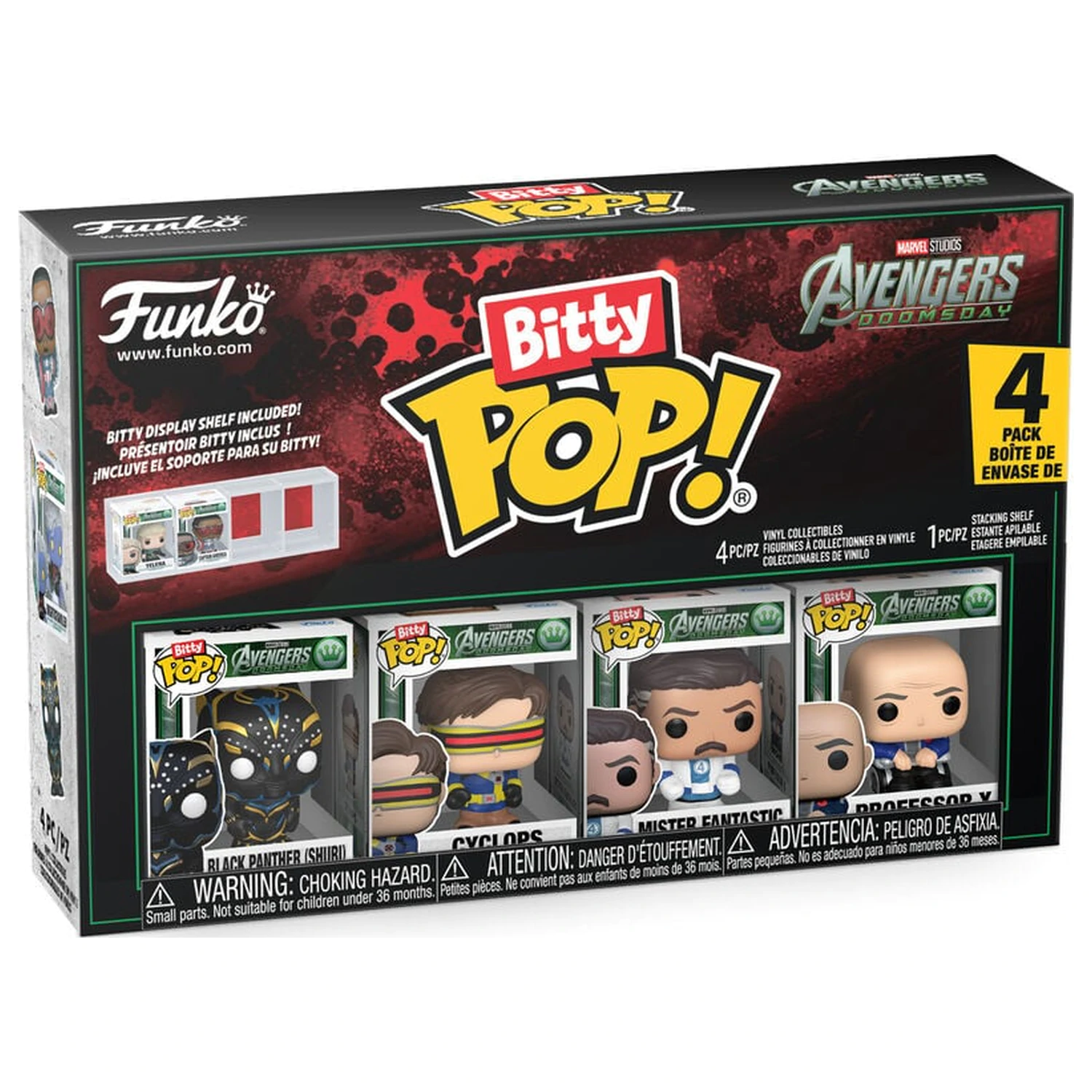 Bitty Funko POP Marvel Studios Avengers pakiranje od 4 figure Doomsday fotografija proizvoda