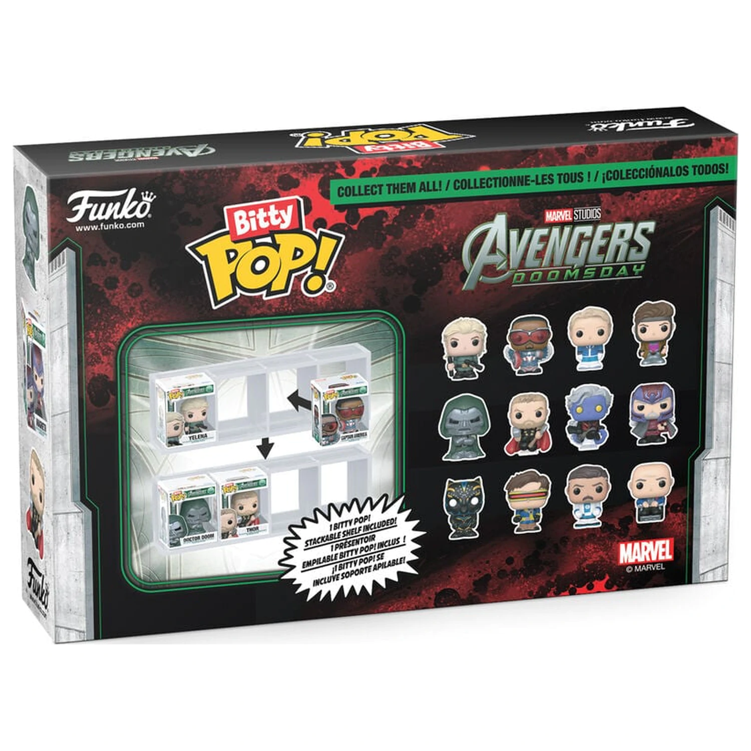 Bitty Funko POP Marvel Studios Avengers pakiranje od 4 figure Doomsday fotografija proizvoda