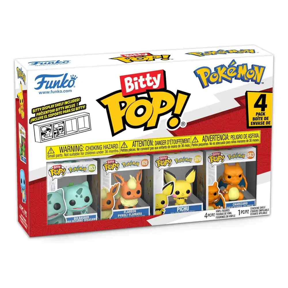 Bitty Funko POP Pokemon Vinyl Figure set od 4 Bulbasaur figurica fotografija proizvoda