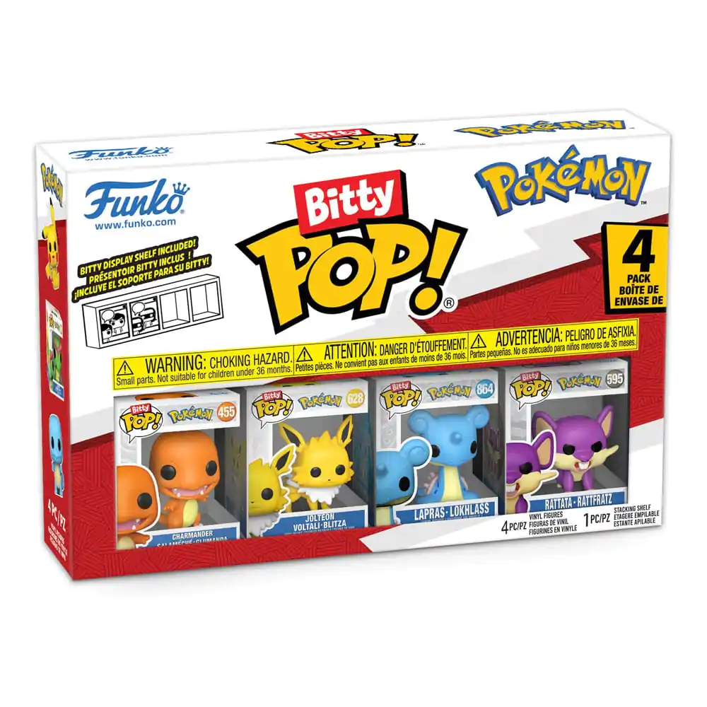 Bitty Funko POP Pokemon Vinyl figure u pakiranju od 4 komada Charmander fotografija proizvoda