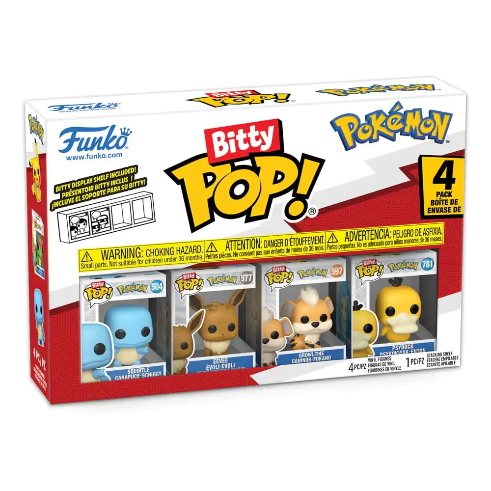 Bitty Funko POP Pokemon Vinyl Figure 4-Pack figura - Squirtle fotografija proizvoda