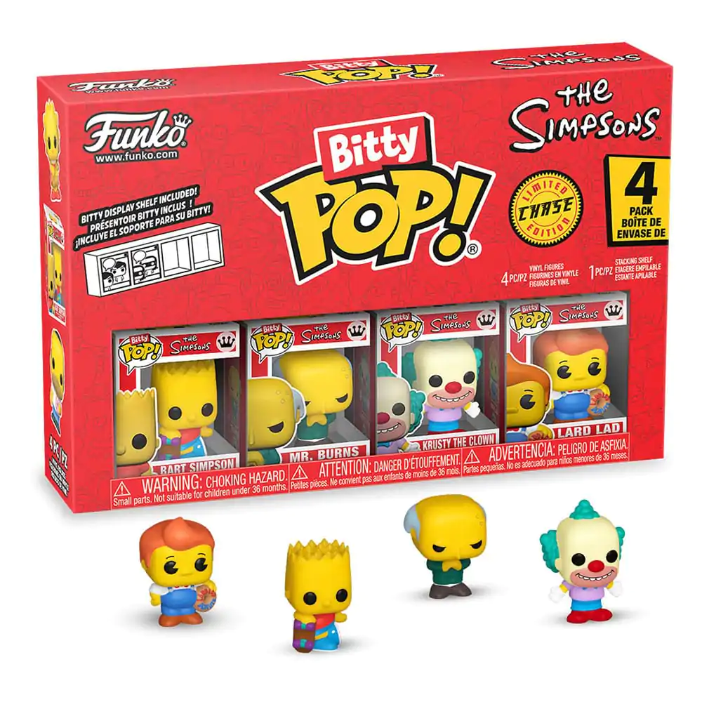 Bitty Funko POP The Simpsons Vinyl Figure 4-Pack Bart, set od 4 komada fotografija proizvoda
