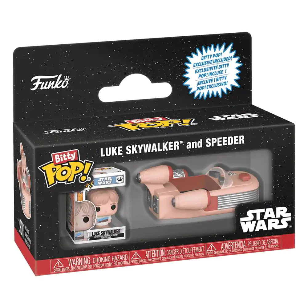 Bitty Pop figura Rides Star Wars Luke Skywalker and Speeder fotografija proizvoda