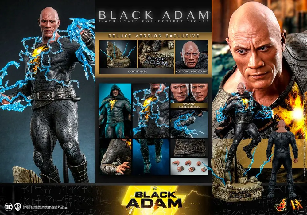 Black Adam DX akcijska figura 1/6 Black Adam Deluxe verzija 33 cm fotografija proizvoda