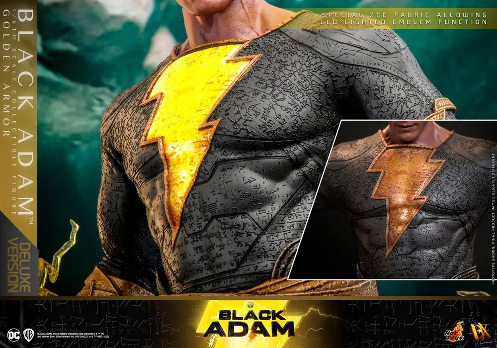 Black Adam DX akcijska figura 1/6 Black Adam (Golden Armor) Deluxe verzija 33 cm fotografija proizvoda