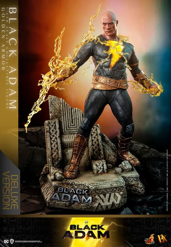 Black Adam DX akcijska figura 1/6 Black Adam (Golden Armor) Deluxe verzija 33 cm fotografija proizvoda