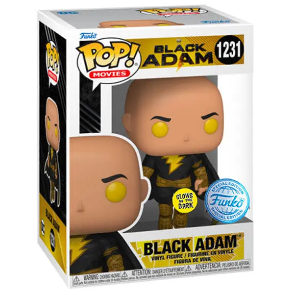 Black Adam POP! Movies Vinilna figura Black Adam Flying Special Edition 9 cm fotografija proizvoda