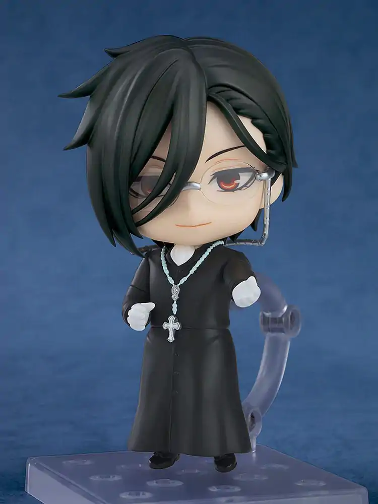 Black Butler: Boarding School Arc Nendoroid akcijska figura Sebastian Michaelis: Sapphire Owl Ver. 10 cm fotografija proizvoda