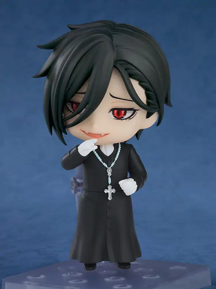 Black Butler: Boarding School Arc Nendoroid akcijska figura Sebastian Michaelis: Sapphire Owl Ver. 10 cm fotografija proizvoda