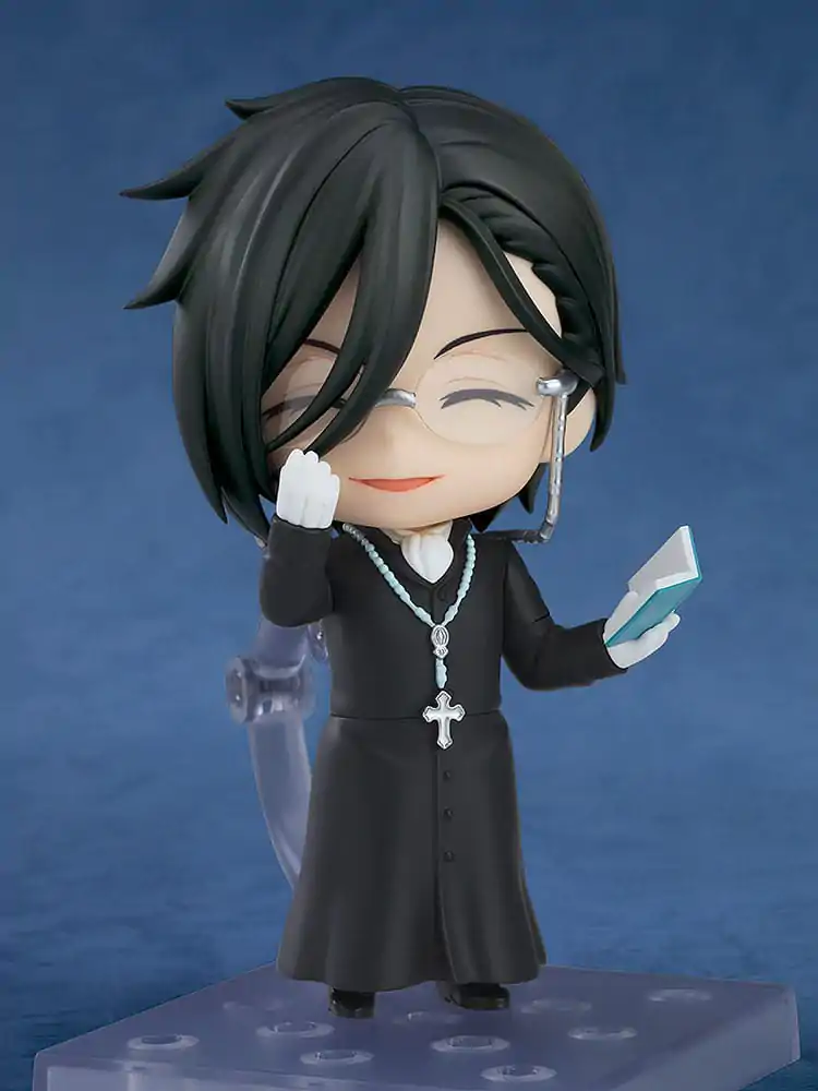 Black Butler: Boarding School Arc Nendoroid akcijska figura Sebastian Michaelis: Sapphire Owl Ver. 10 cm fotografija proizvoda