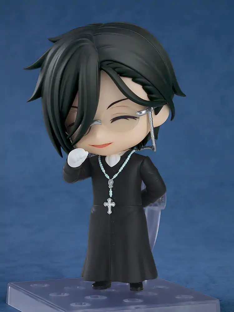 Black Butler: Boarding School Arc Nendoroid akcijska figura Sebastian Michaelis: Sapphire Owl Ver. 10 cm fotografija proizvoda