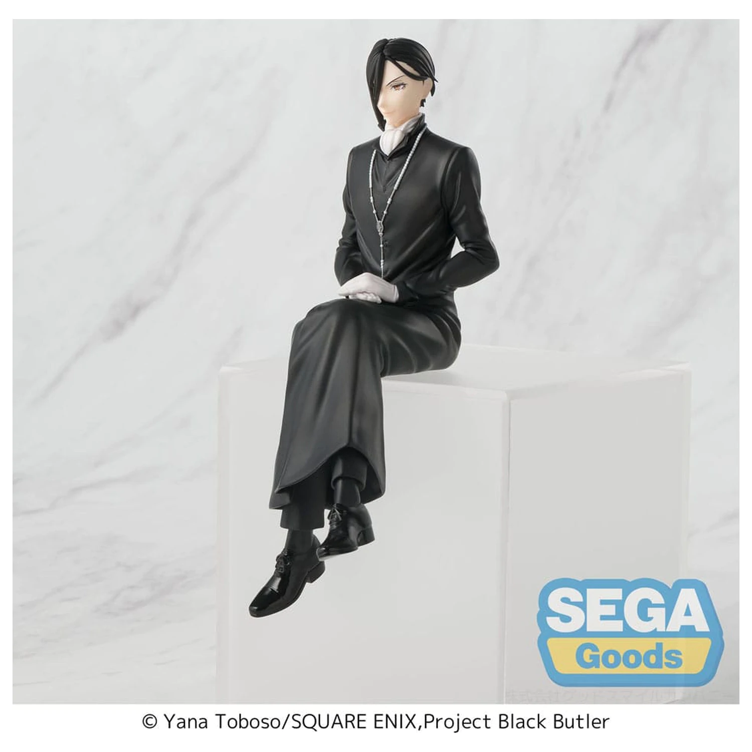 Black Butler: Boarding School Arc PM Perching PVC statua Sebastian Michaelis 16 cm fotografija proizvoda