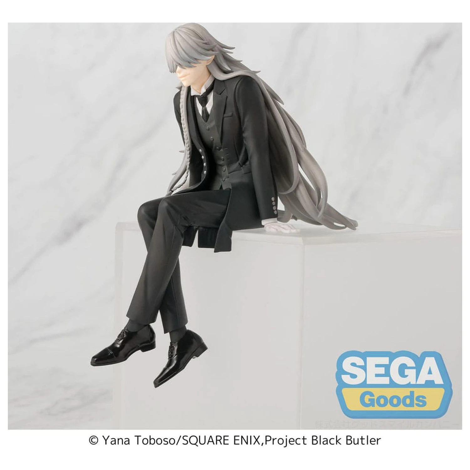 Black Butler: Boarding School Arc PM Perching PVC statua Undertaker 13 cm fotografija proizvoda