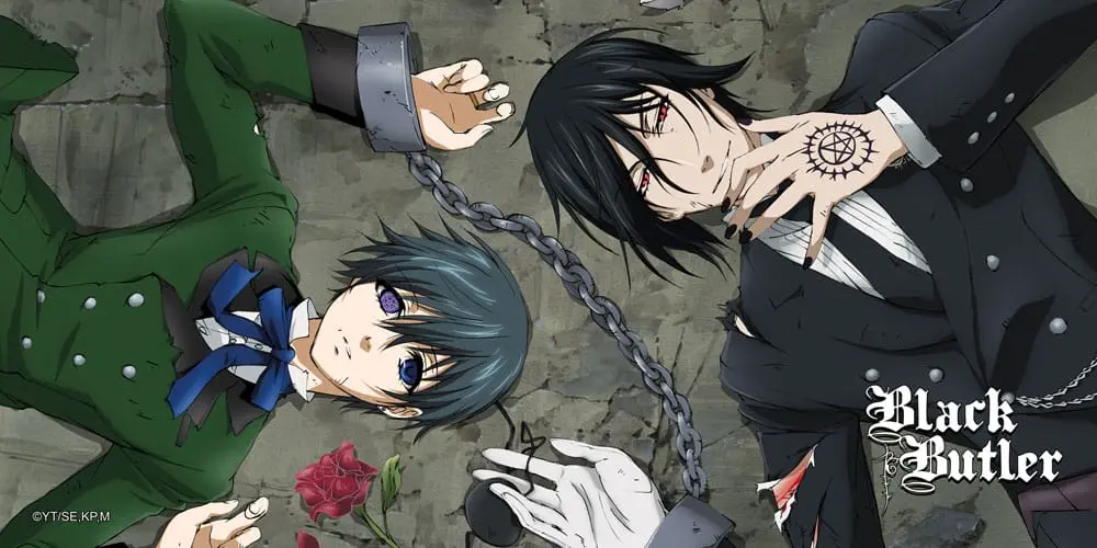 Black Butler XXL podloga za miša Ciel x Sebastian fotografija proizvoda