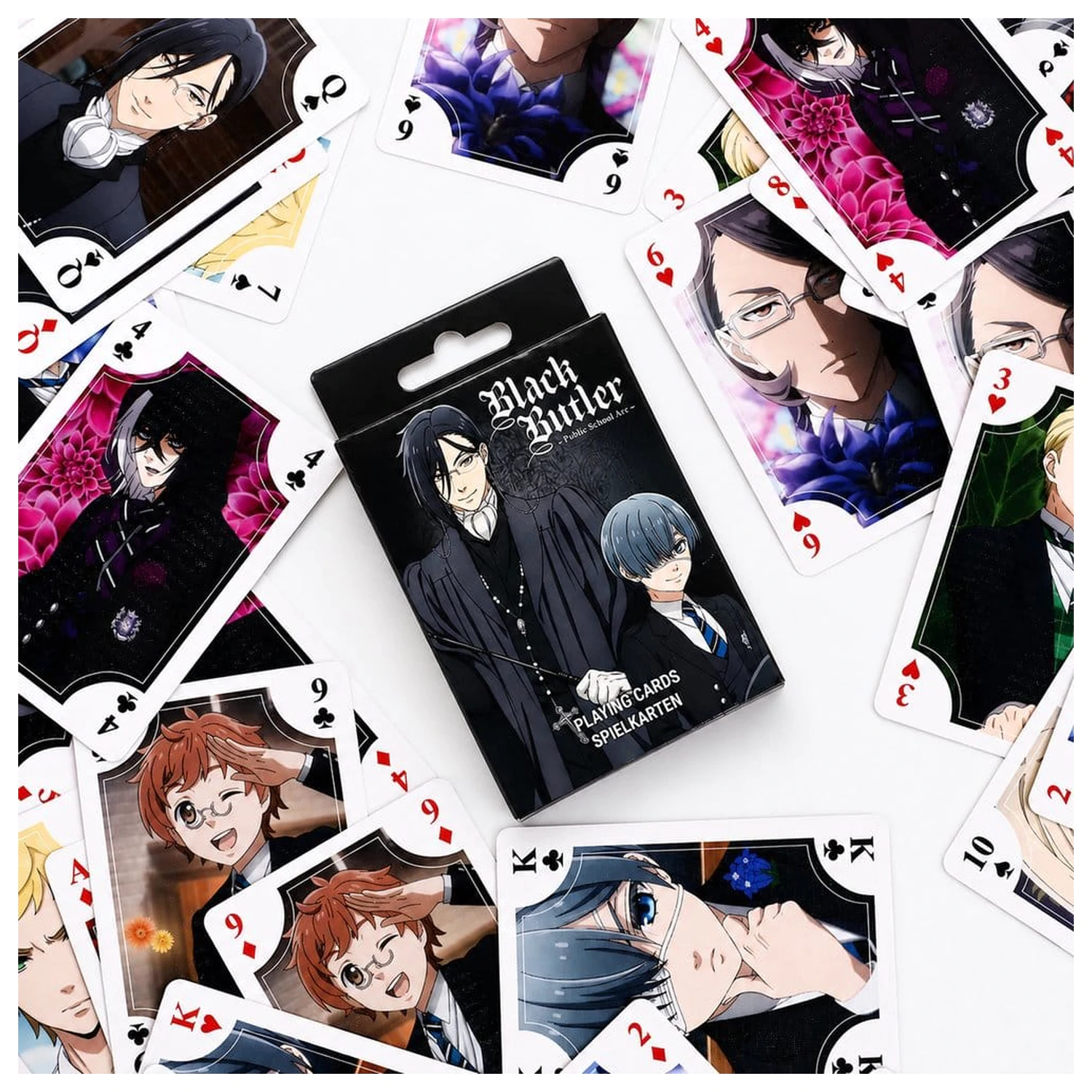 Black Butler Karte za igranje Javna škola fotografija proizvoda