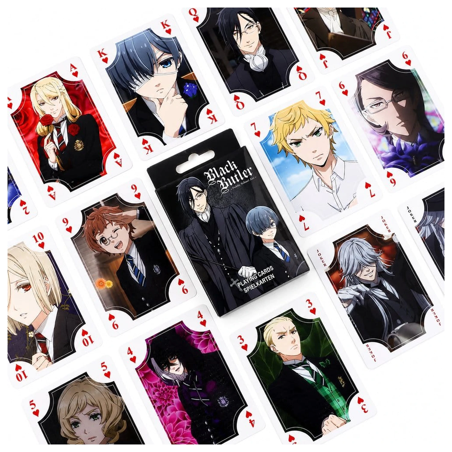 Black Butler Karte za igranje Javna škola fotografija proizvoda