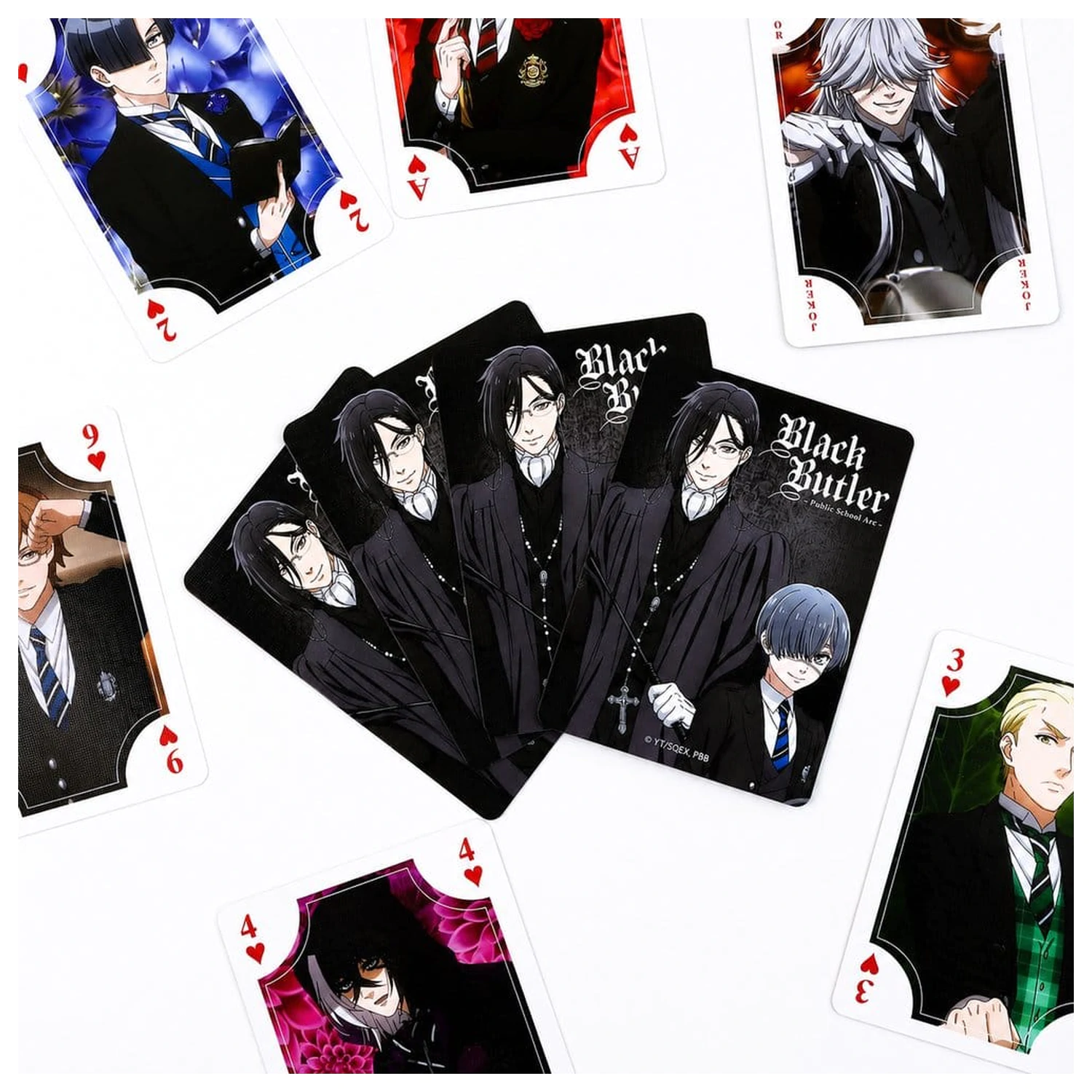 Black Butler Karte za igranje Javna škola fotografija proizvoda