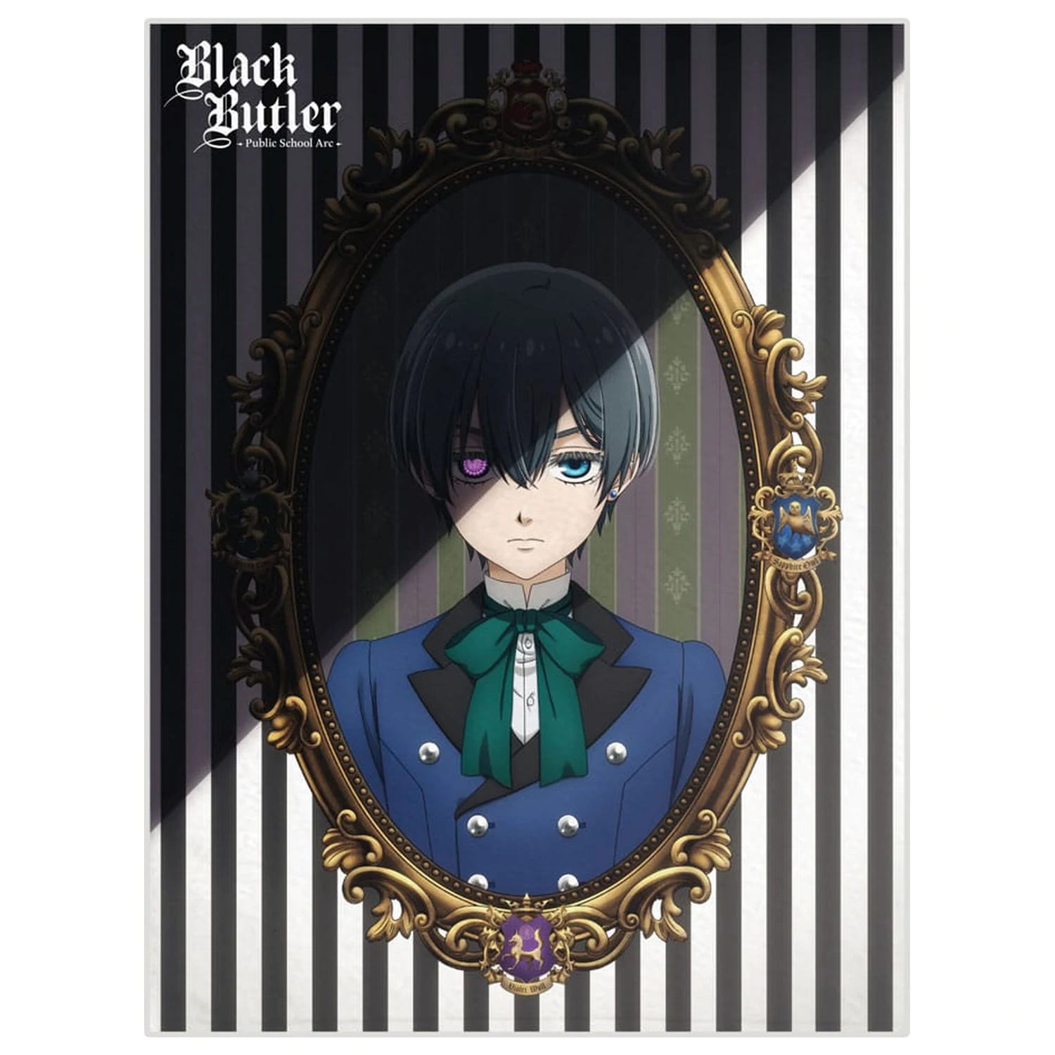 Black Butler: Public School Arc deka Ciel 120 x 160 cm fotografija proizvoda