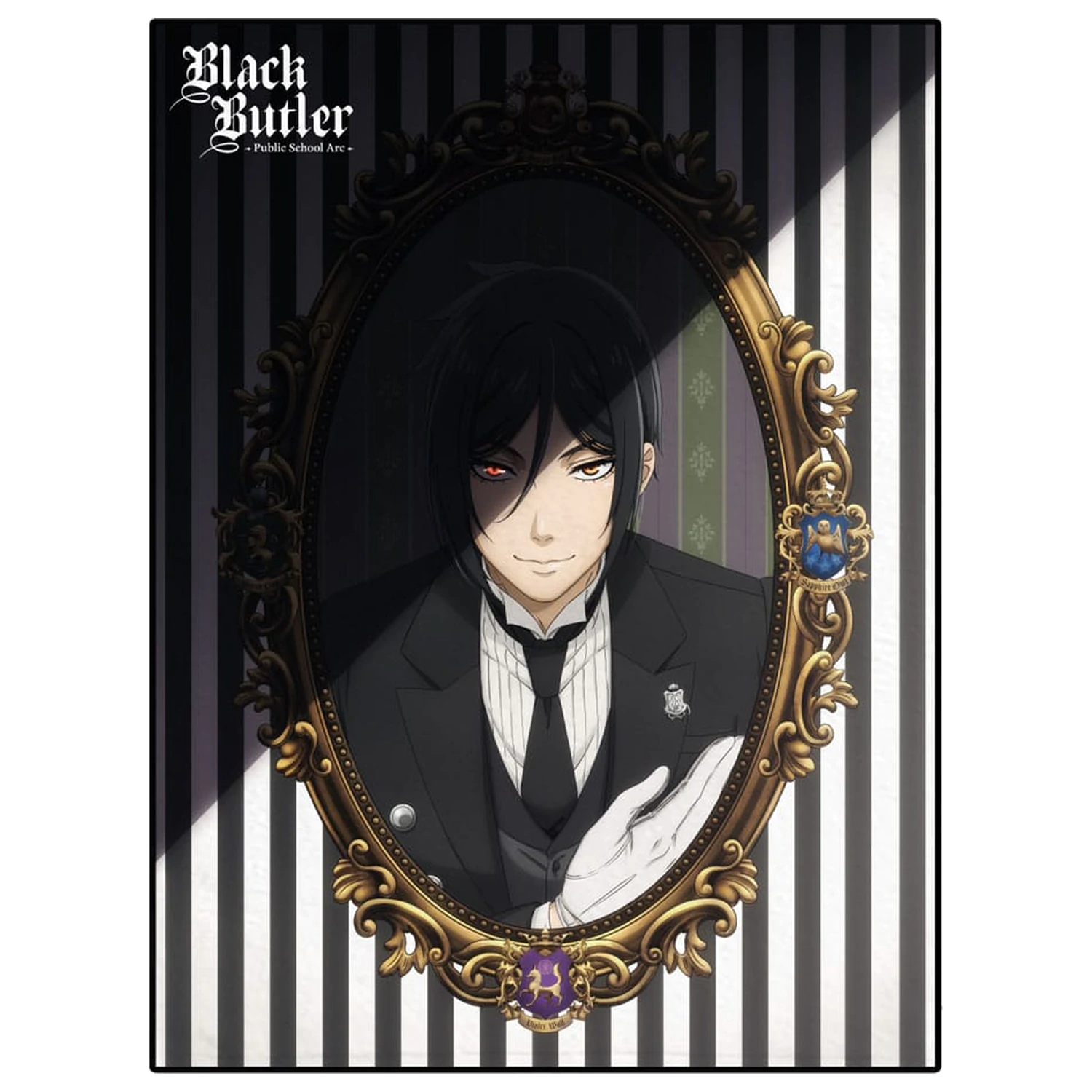 Black Butler: Public School Arc deka Sebastian 120 x 160 cm fotografija proizvoda