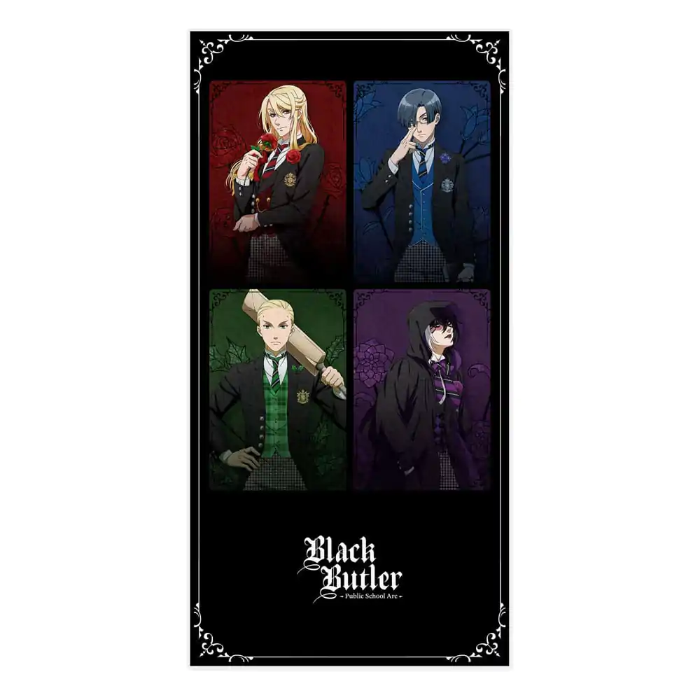 Black Butler: Public School Arc Ručnik The Prefect Four / P4 150 x 75 cm fotografija proizvoda