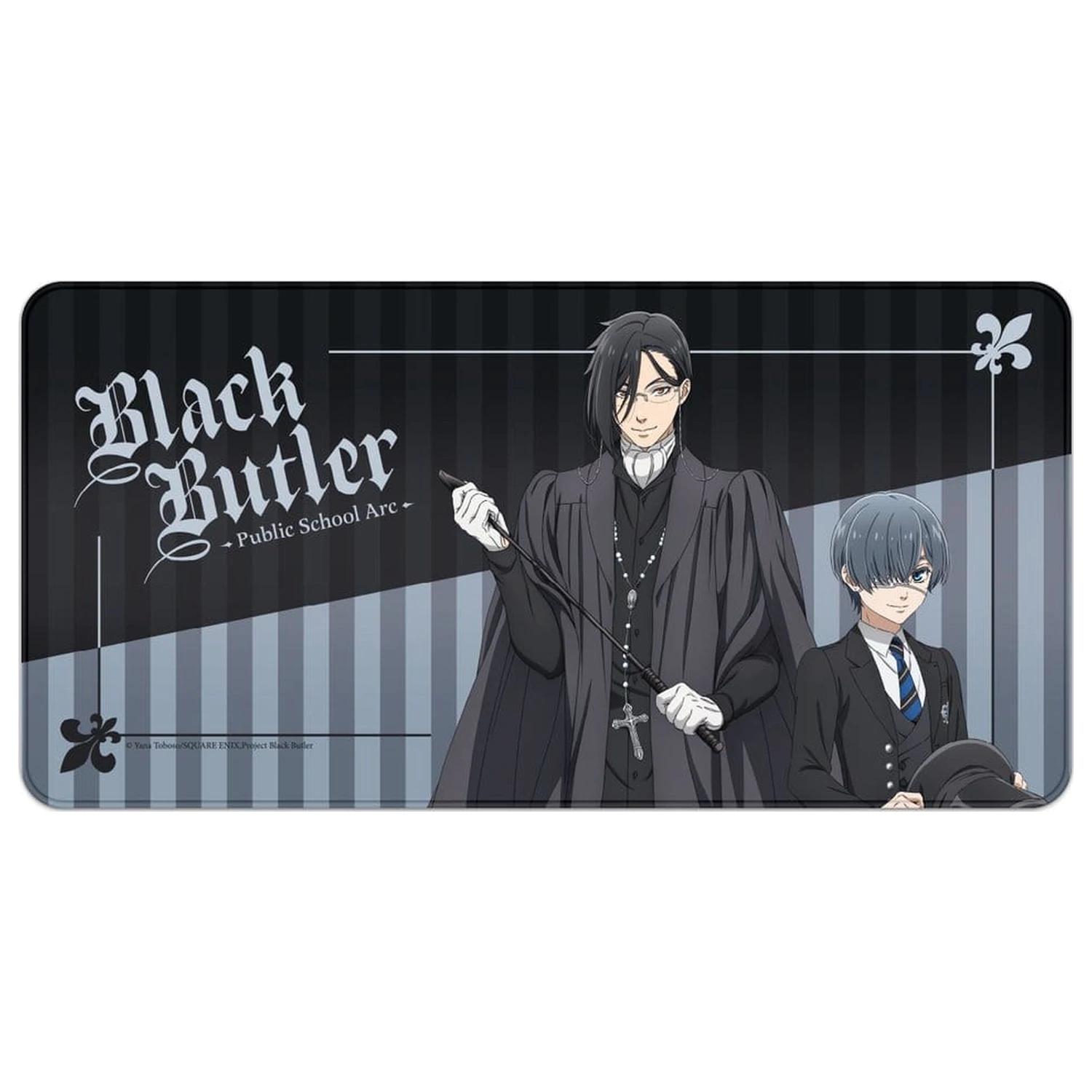 Black Butler: Public School Arc XXL podloga za miš Sebastian & Ciel 80 x 40 cm fotografija proizvoda
