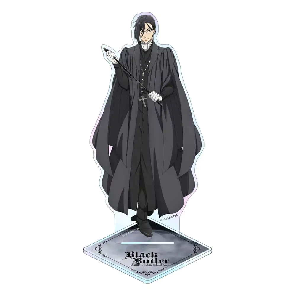 Black Butler Akrilni stalak Sebastian Holographic 14 cm fotografija proizvoda