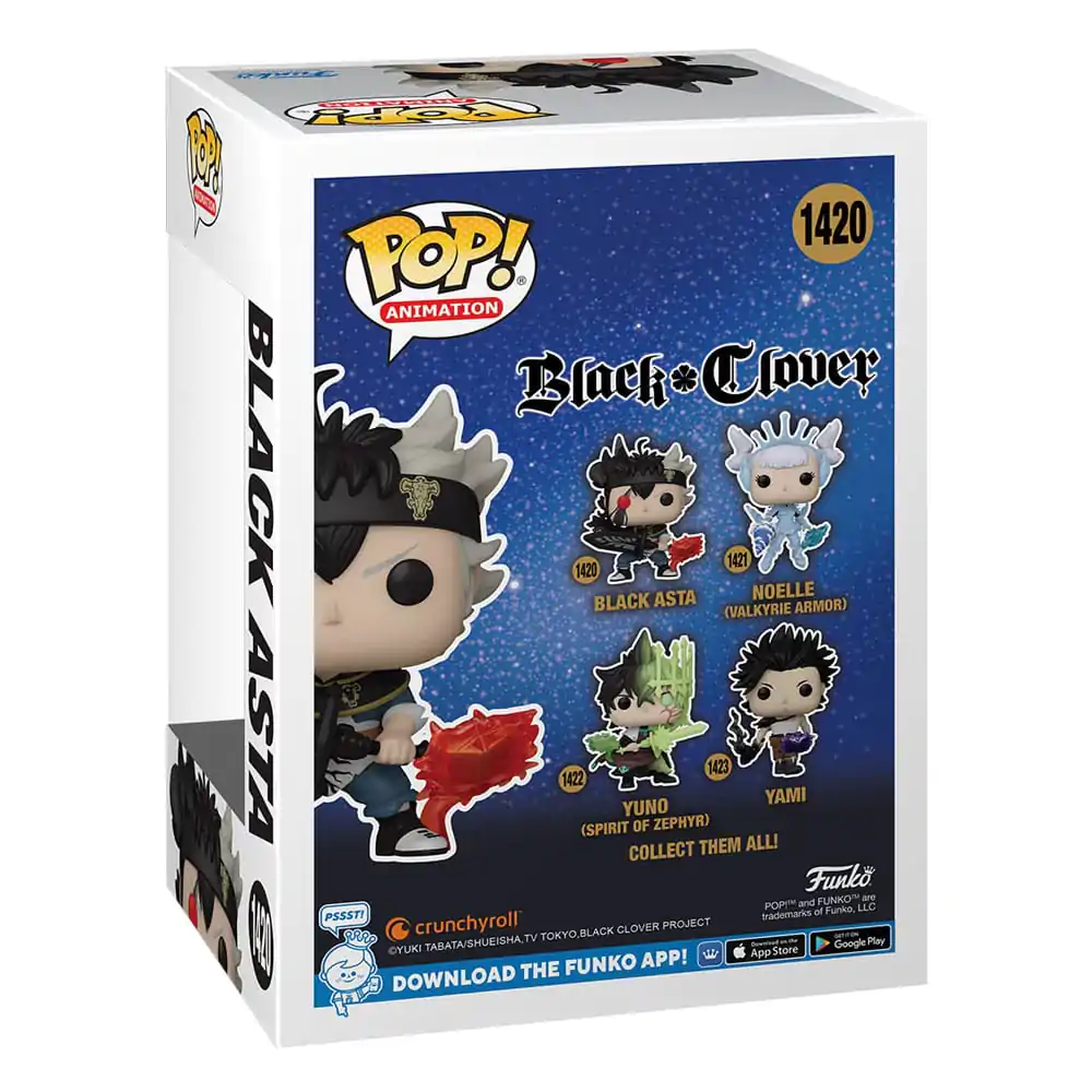 Black Clover POP! Animation Vinyl Figura Asta 9 cm fotografija proizvoda