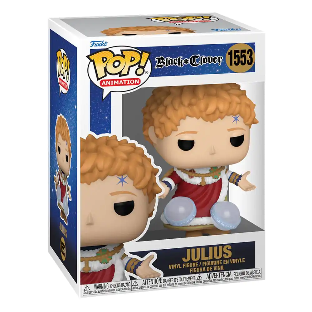 Black Clover POP! Animation Vinyl Figura Julius 9 cm fotografija proizvoda