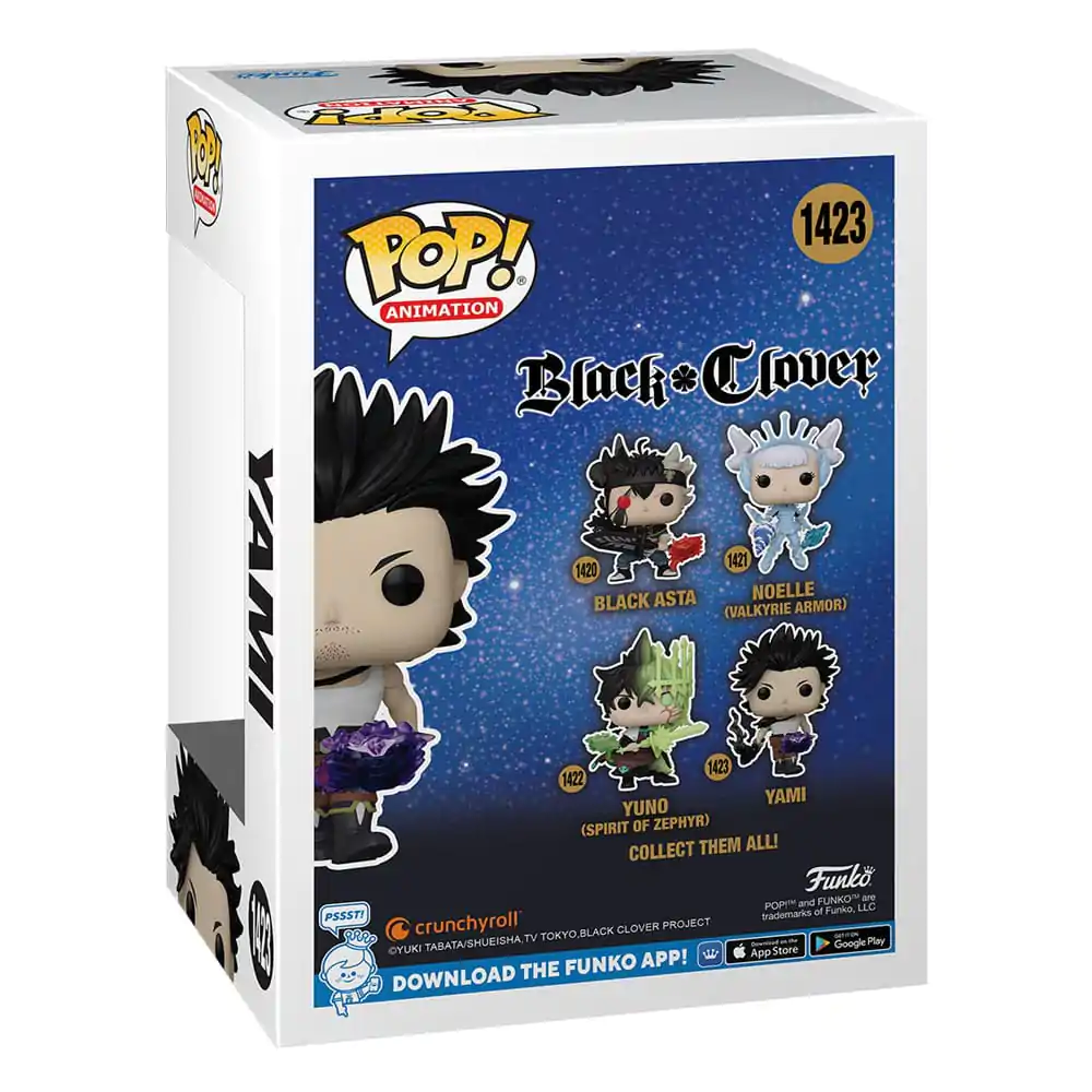 Black Clover POP! Animation Vinilna Figura Yami 9 cm fotografija proizvoda