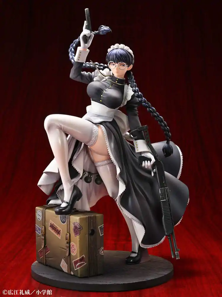 Black Lagoon PVC Kip 1/7 Roberta Sluškinja noćnih mora Ver. 29 cm fotografija proizvoda