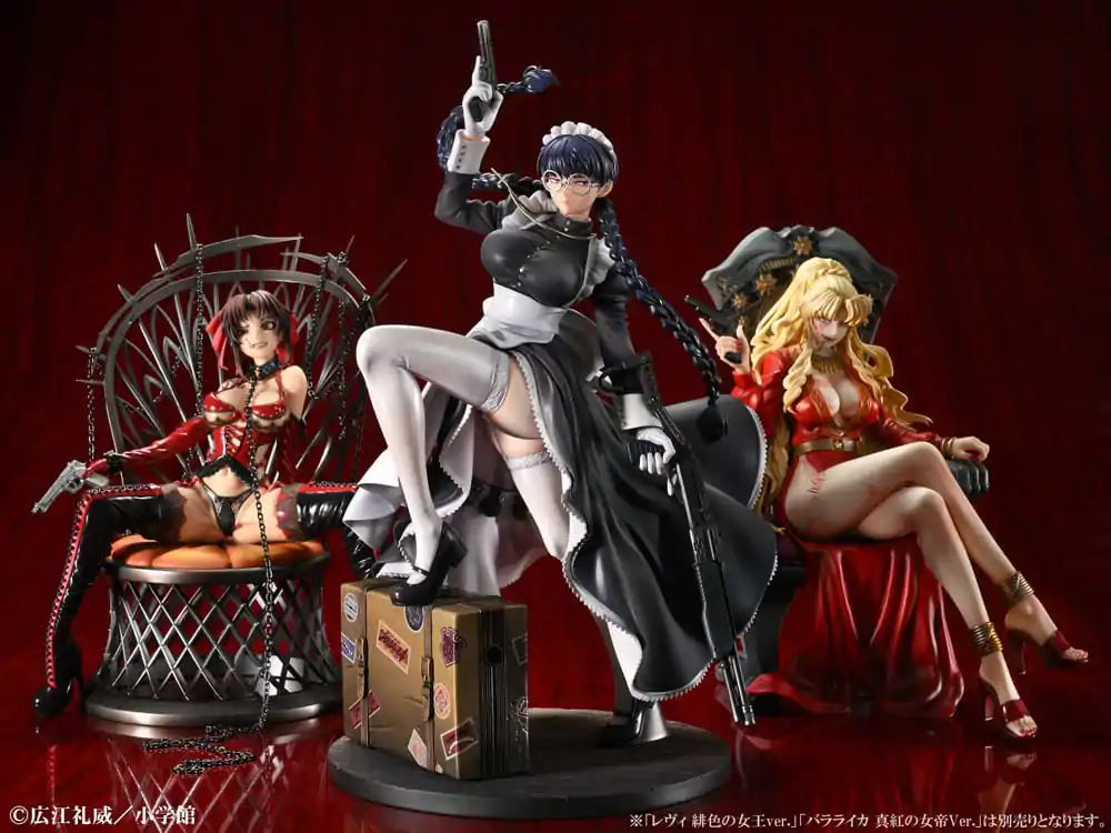 Black Lagoon PVC Kip 1/7 Roberta Sluškinja noćnih mora Ver. 29 cm fotografija proizvoda