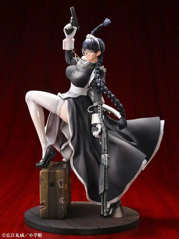 Black Lagoon PVC Kip 1/7 Roberta Sluškinja noćnih mora Ver. 29 cm fotografija proizvoda