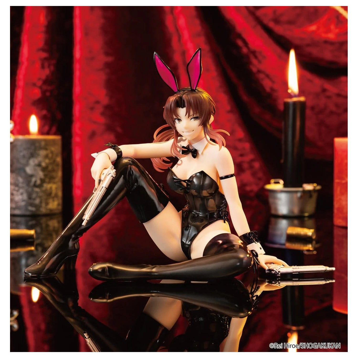 Black Lagoon One-Seventh Carat PVC statua 1/7 Revy Bunny Ver. 16 cm fotografija proizvoda