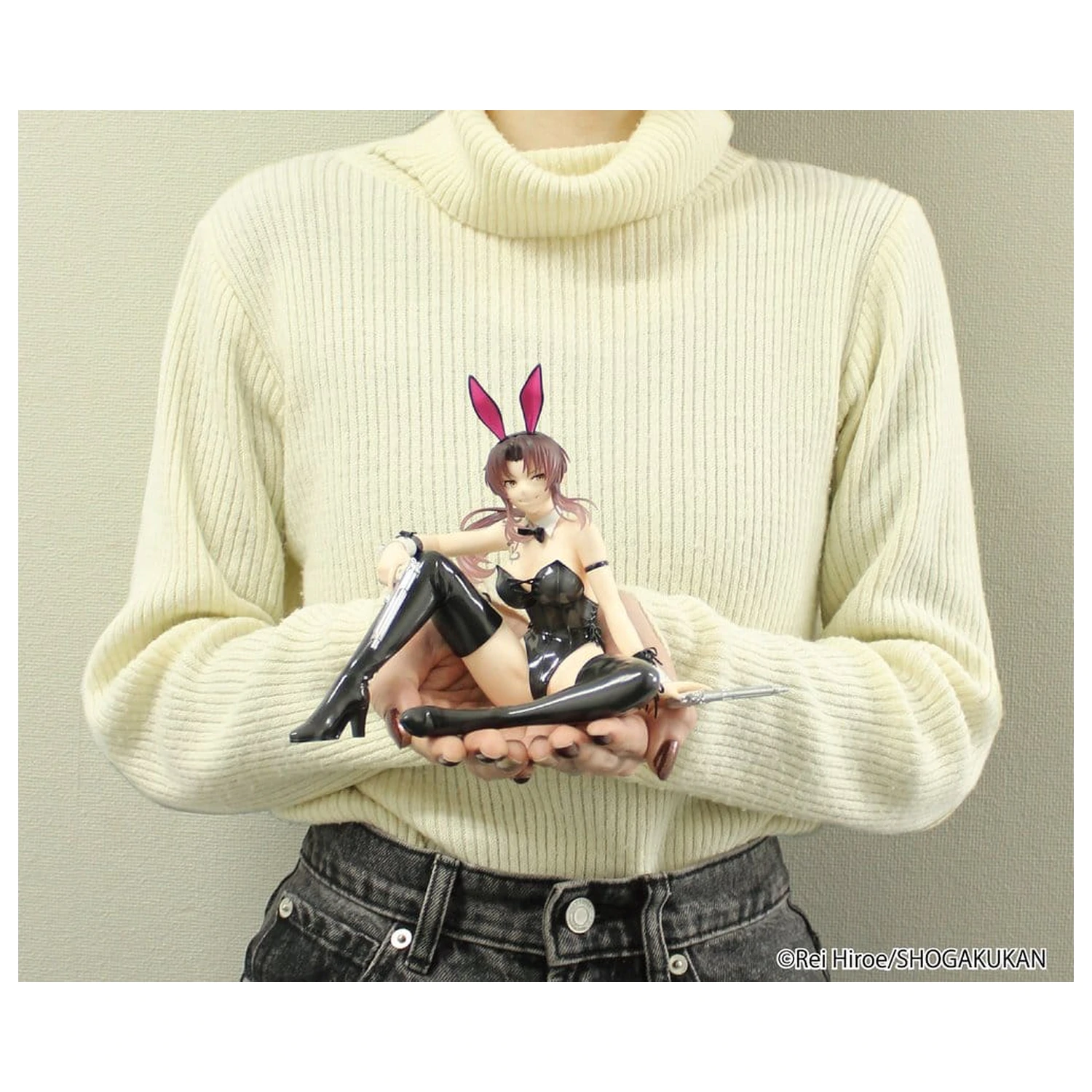 Black Lagoon One-Seventh Carat PVC statua 1/7 Revy Bunny Ver. 16 cm fotografija proizvoda