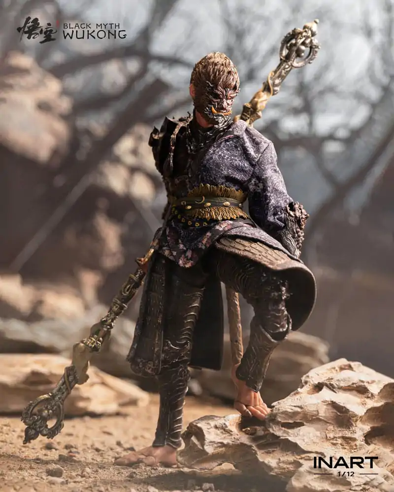 Black Myth: Wukong Akcijska figura 1/12 The Destined One in the Bronze Armor Set Deluxe Ver. 16 cm fotografija proizvoda
