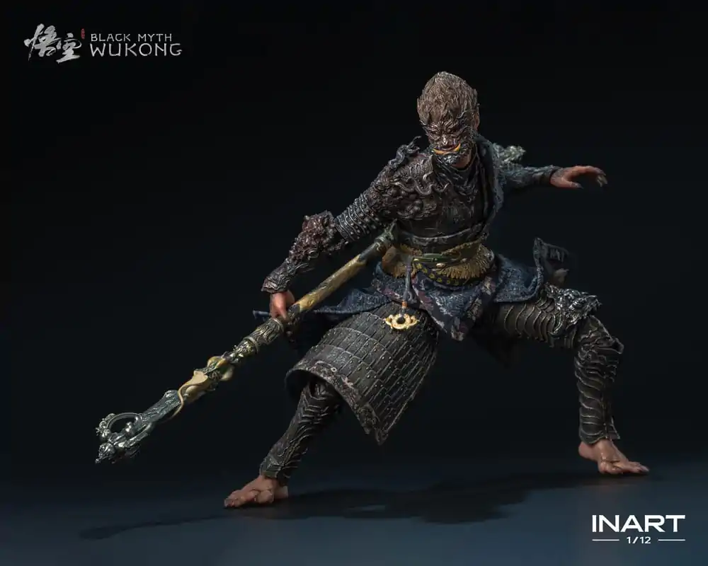 Black Myth: Wukong Akcijska figura 1/12 The Destined One in the Bronze Armor Set Deluxe Ver. 16 cm fotografija proizvoda