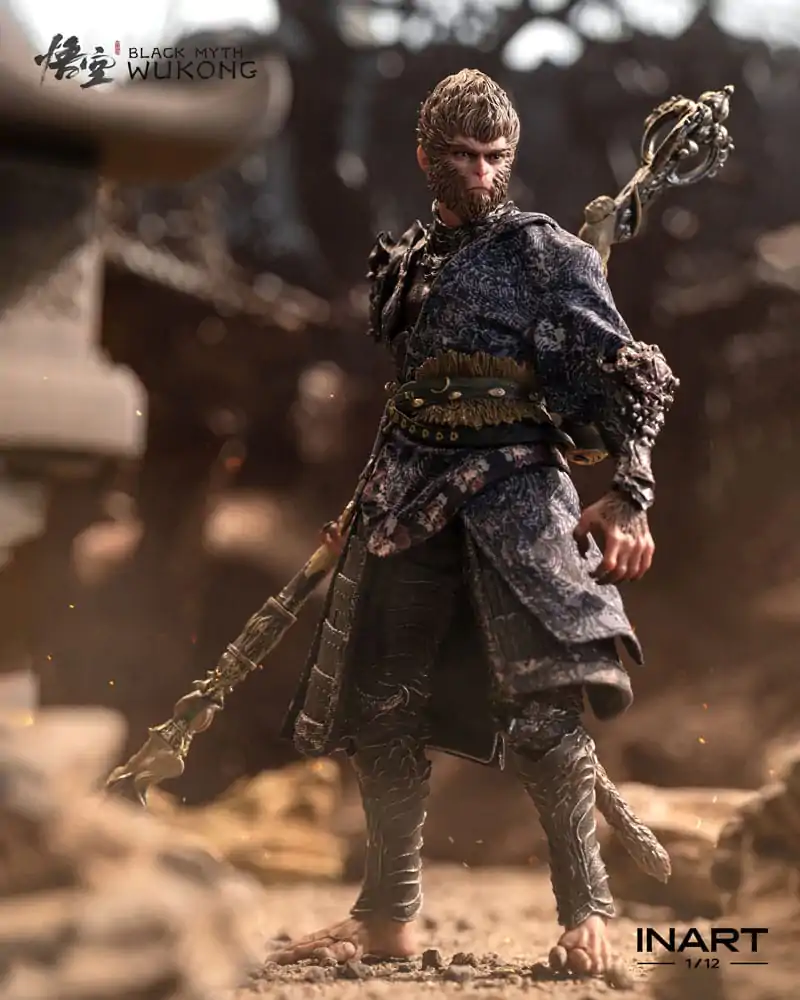 Black Myth: Wukong Akcijska figura 1/12 The Destined One in the Bronze Armor Set Deluxe Ver. 16 cm fotografija proizvoda