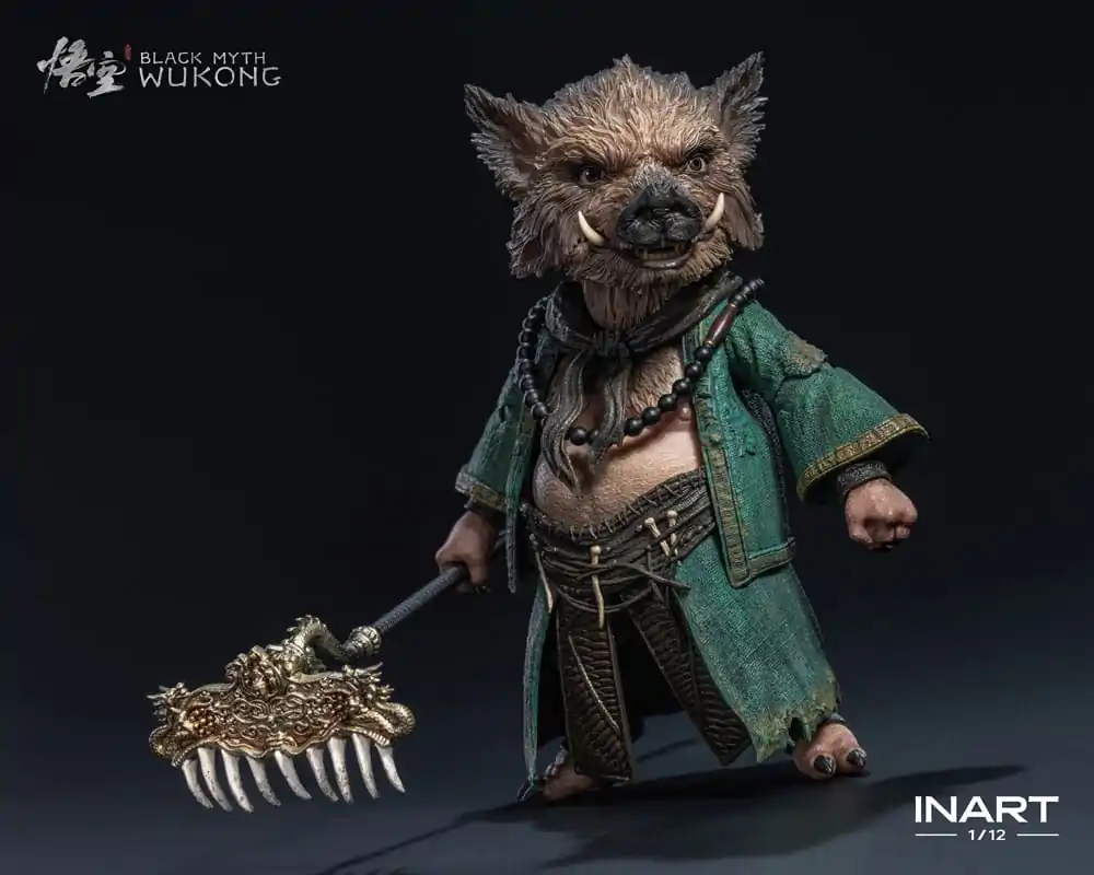 Black Myth: Wukong akcijska figura 1/12 Zhu Bajie 15 cm fotografija proizvoda